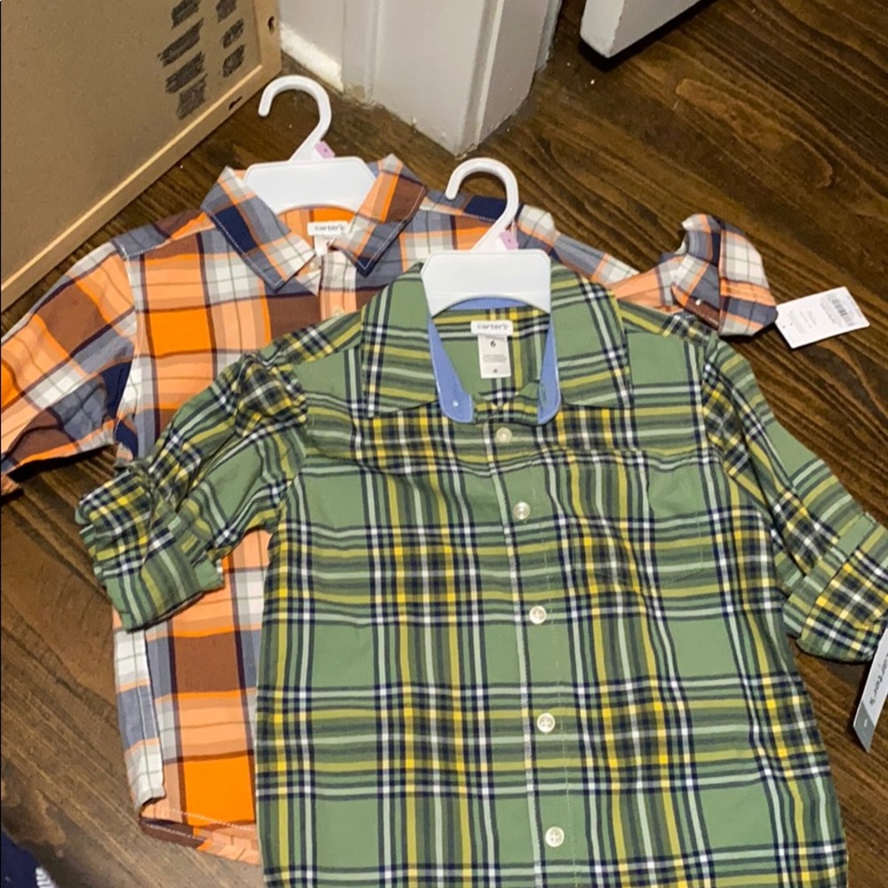 2 *New* Carter’s tops